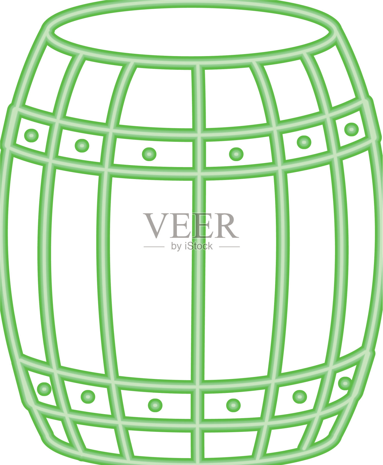 木制的桶卡通设计元素图片