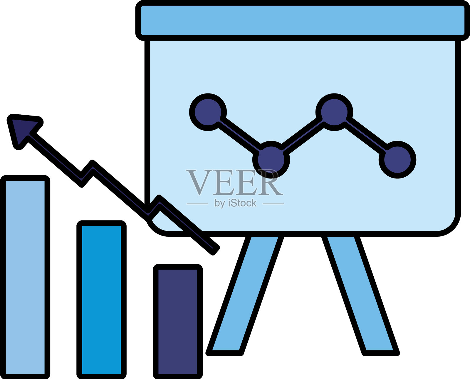 条形图设计设计元素图片