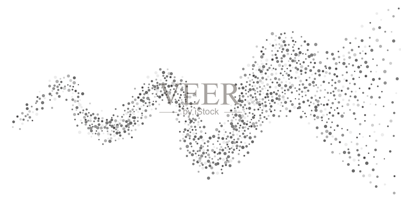 银色闪光纸屑设计元素图片