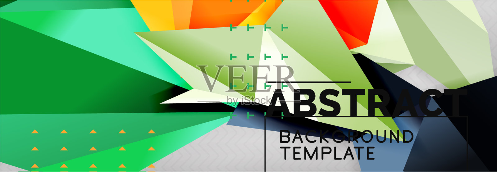 三角形背景技术模板插画图片素材