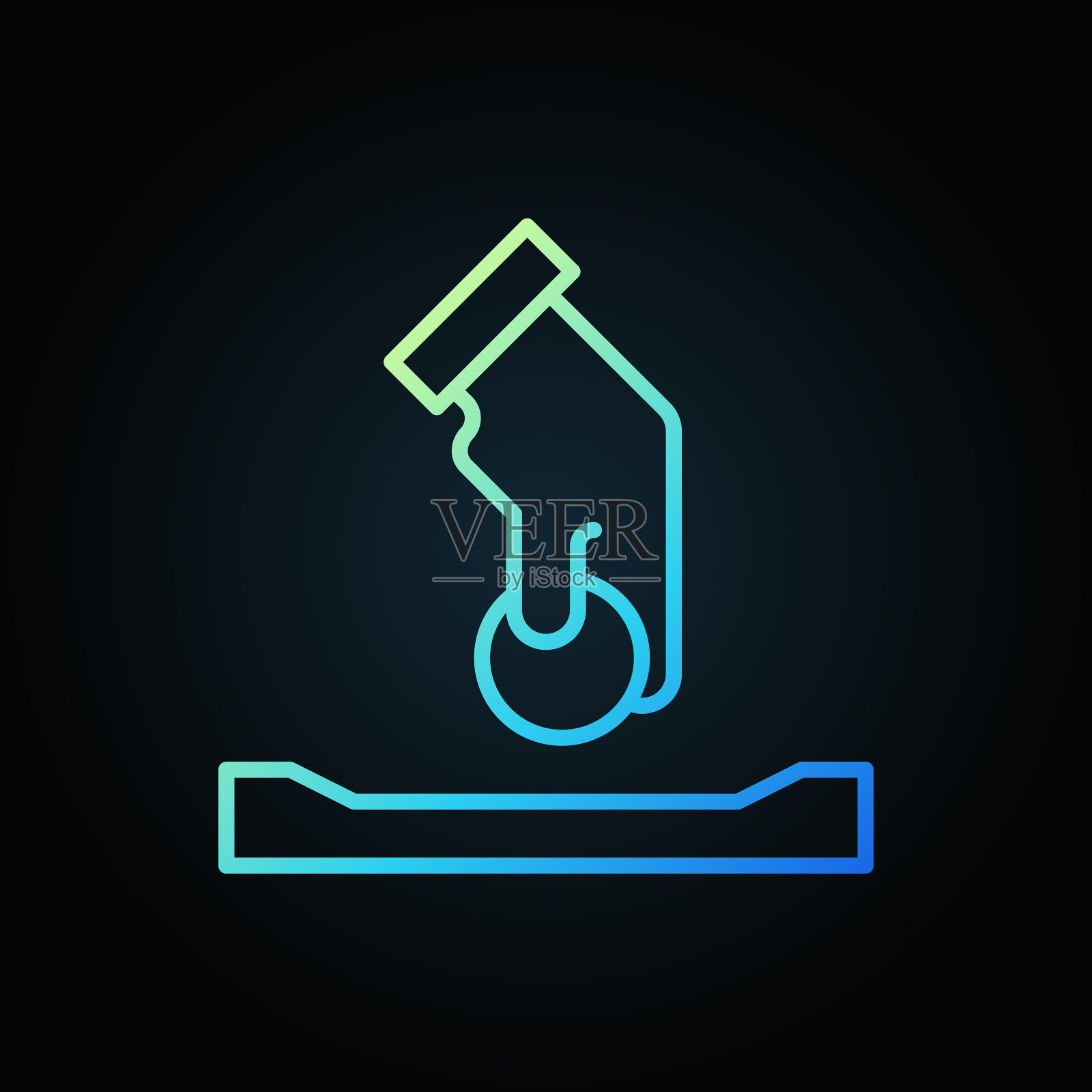 手用硬币做出捐赠蓝色线形插画图片素材