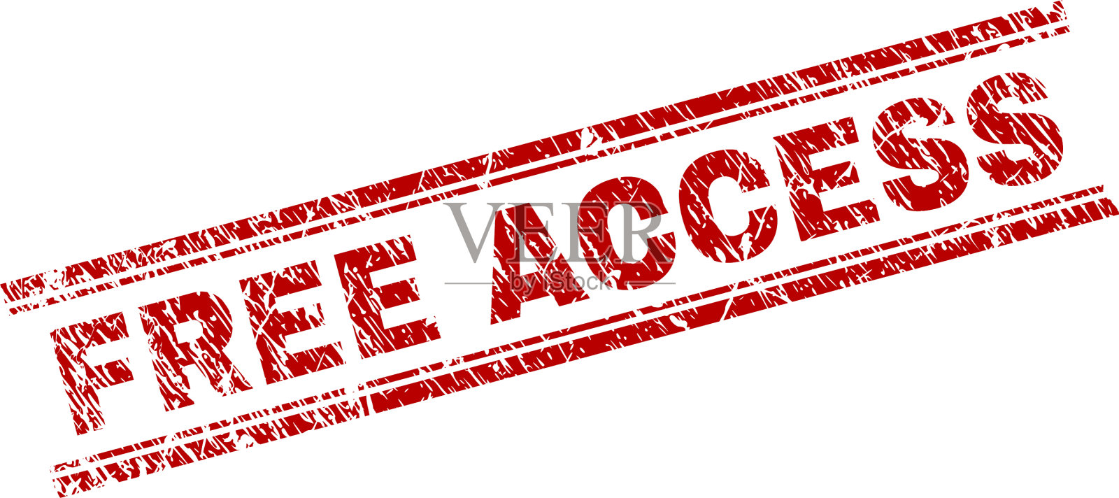 垃圾纹理自由访问印章印章插画图片素材