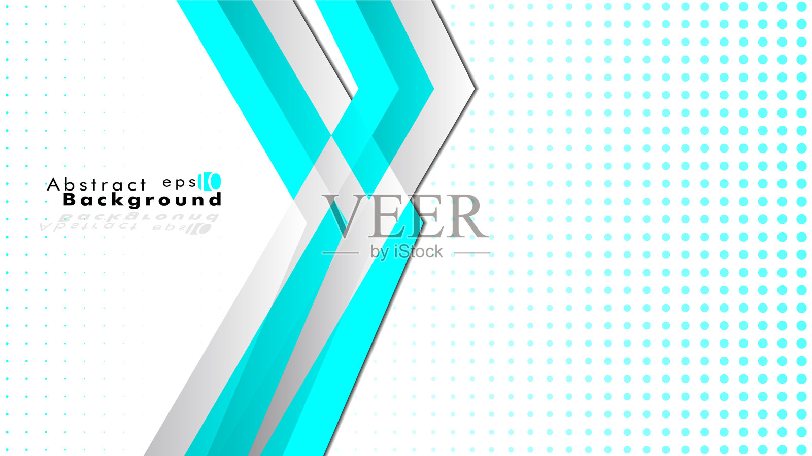 明亮抽象背景模板蓝色与插画图片素材