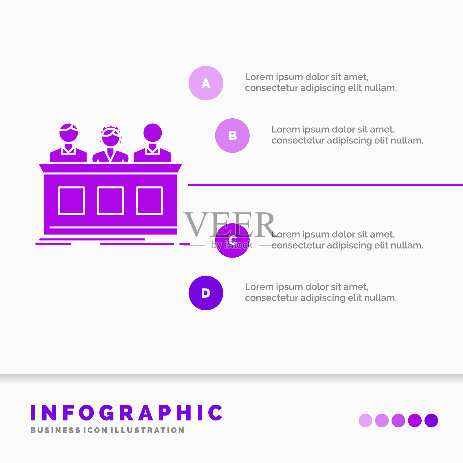 竞赛专家评审评审团插画图片素材