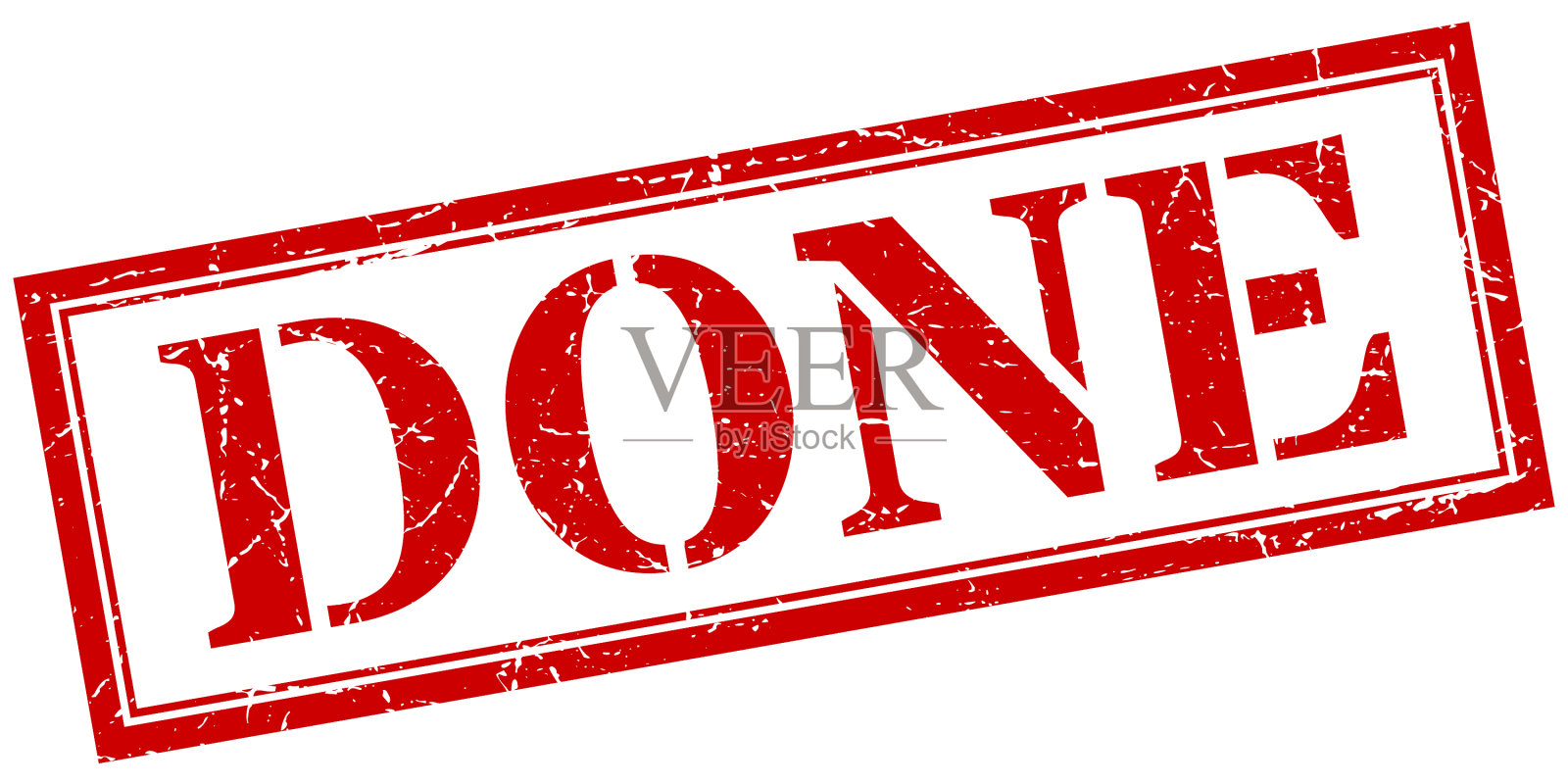 完成邮票完成方块垃圾标志完成插画图片素材