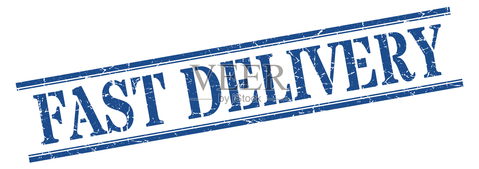 快递邮票快递方块垃圾插画图片素材