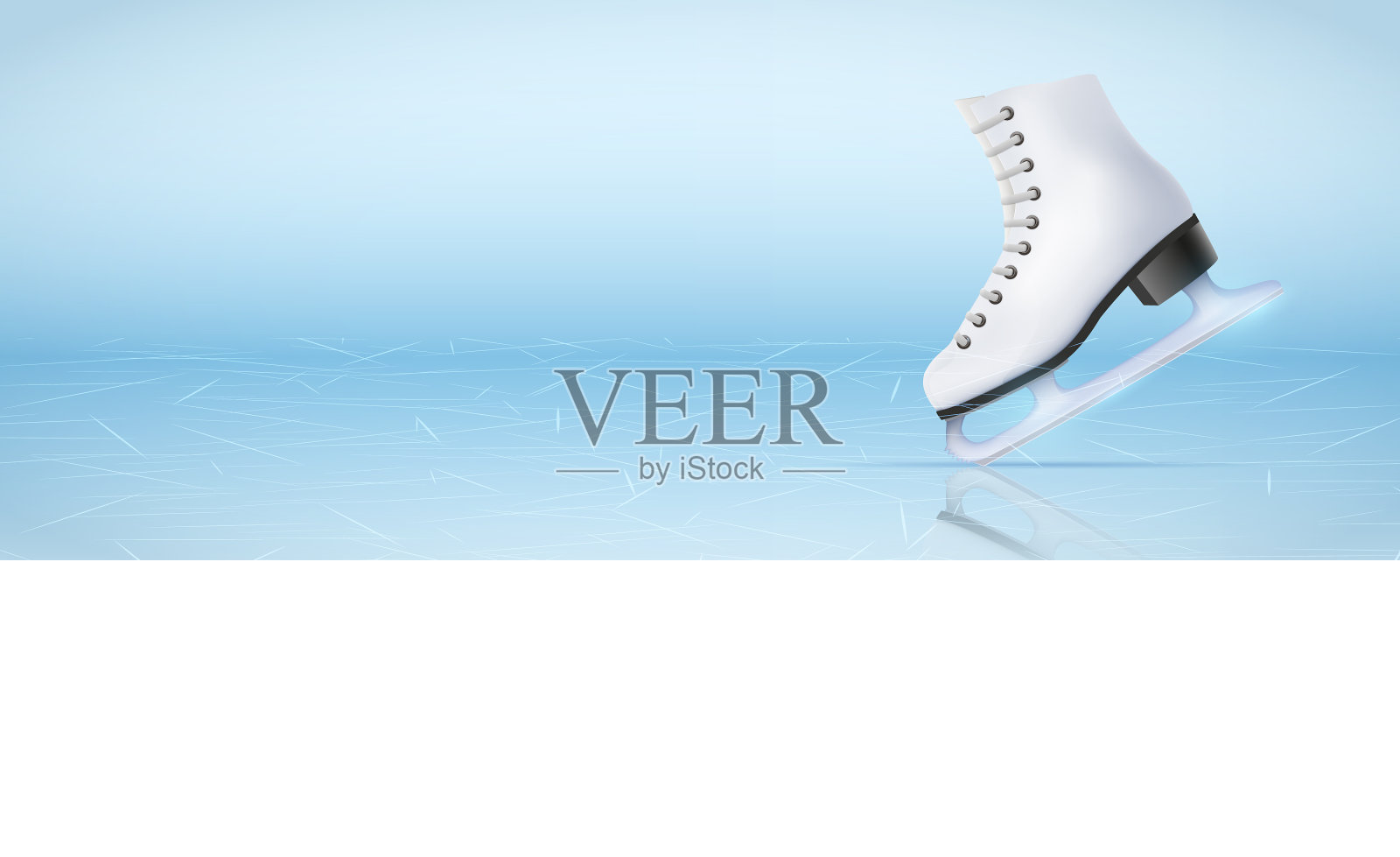 横幅模板的溜冰场设计模板素材