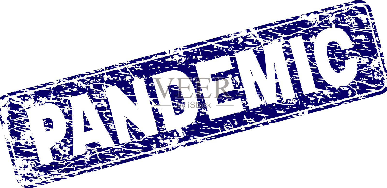 垃圾摇滚流行框圆角矩形邮票插画图片素材