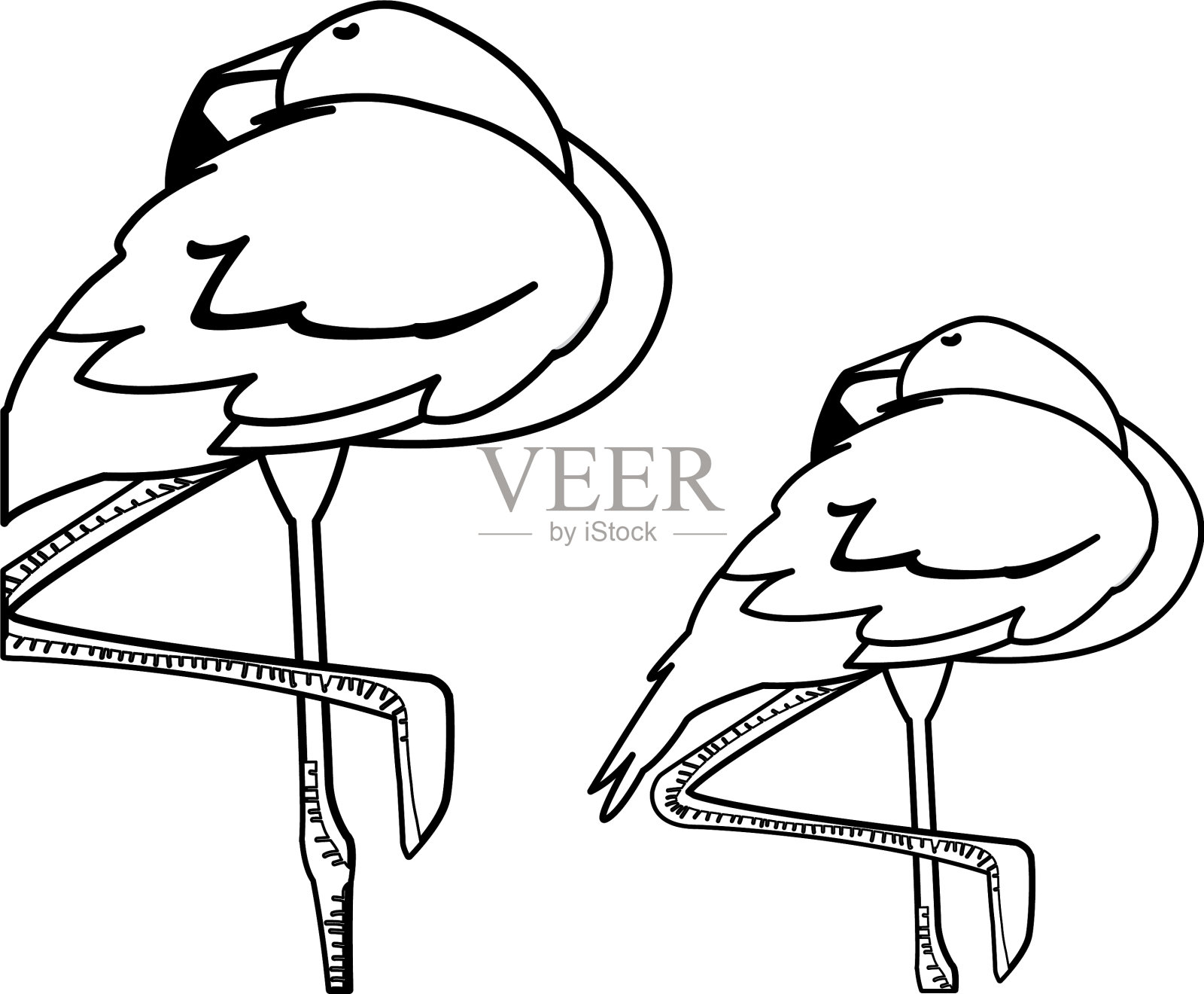 异国情调的佛兰德夫妇在睡觉设计元素图片