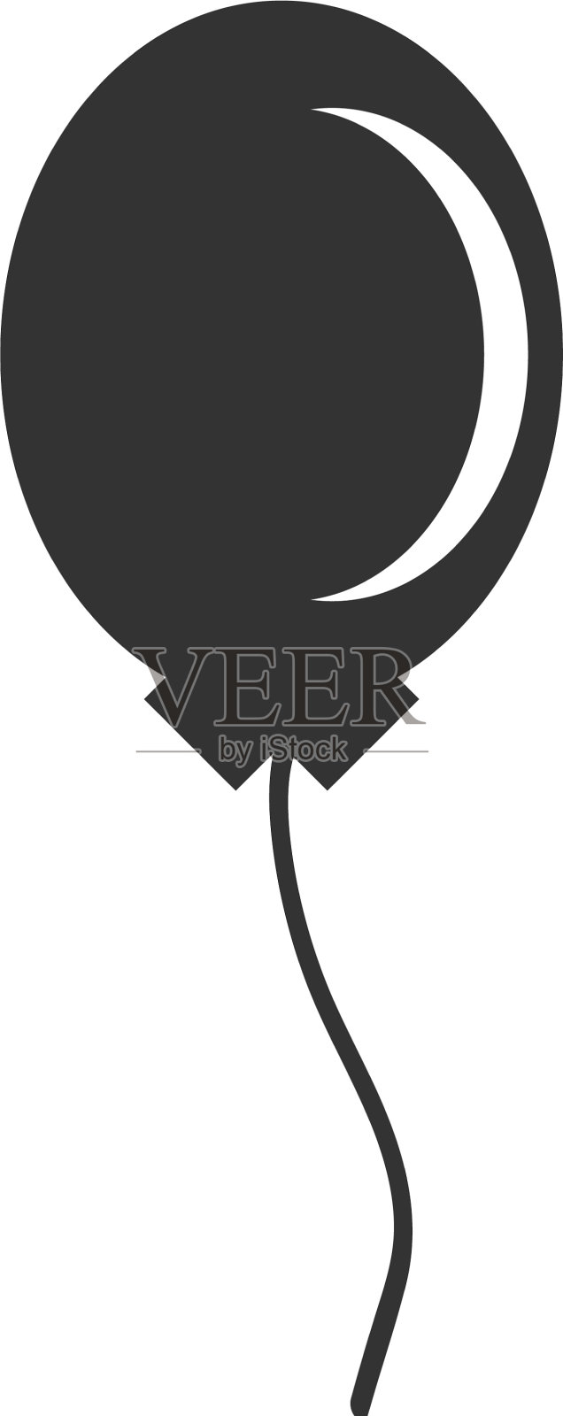 气球图标平图标素材