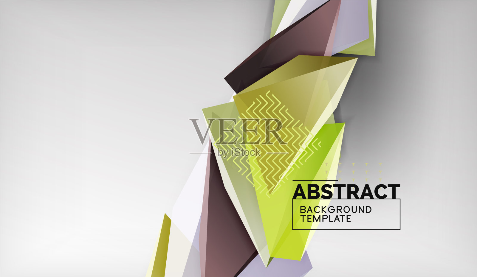 三维三角形几何背景设计现代插画图片素材