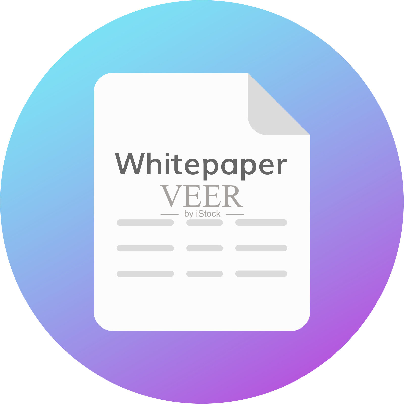 白皮书文档下载设计模板素材