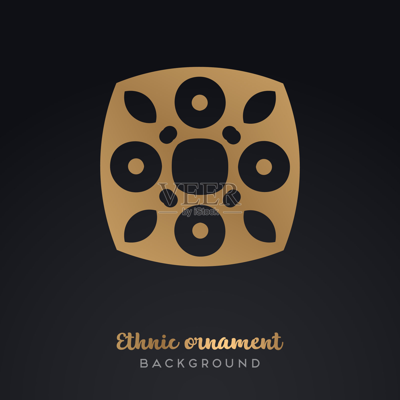 印度曼荼罗插画图片素材