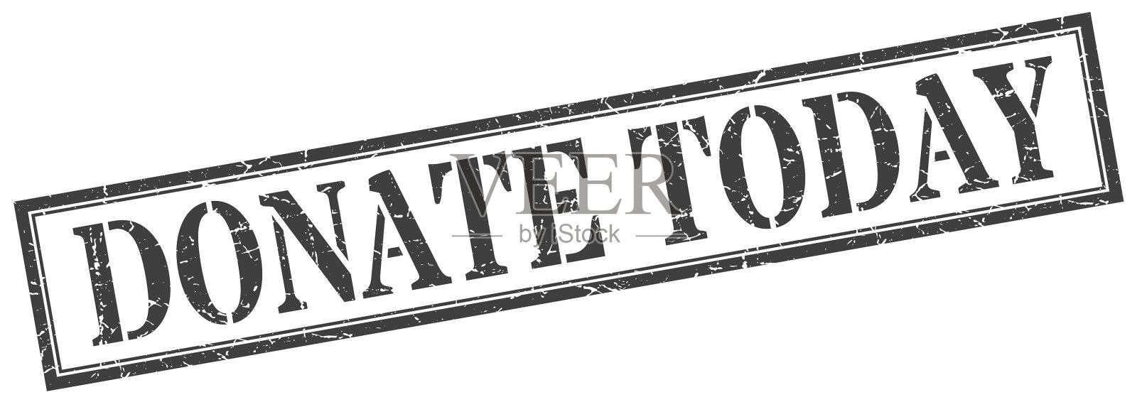 今天捐邮票，今天捐广场垃圾插画图片素材