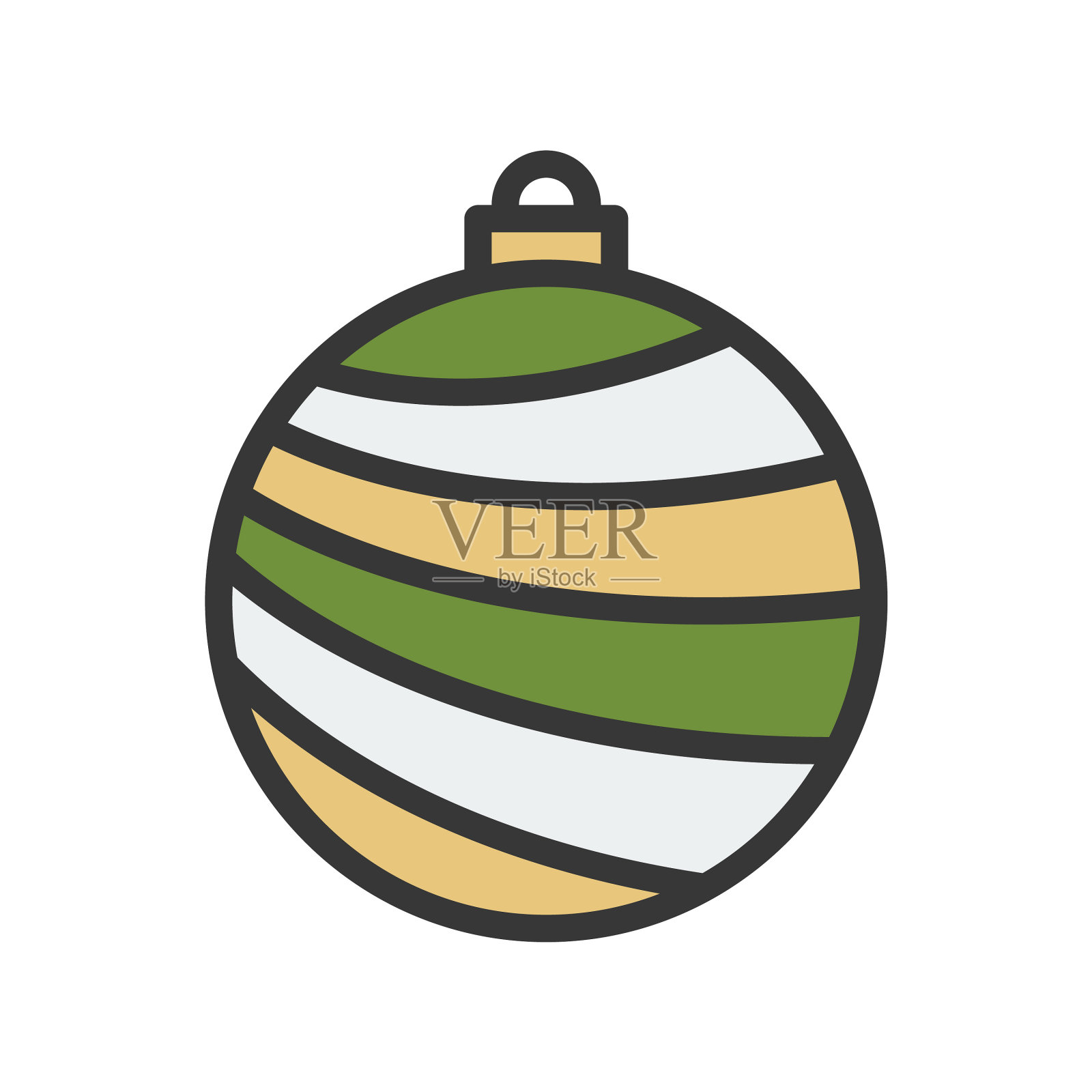 圣诞球小玩意的图标适合作为使用设计元素图片