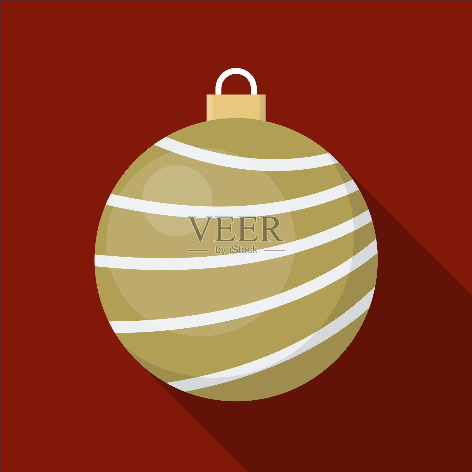 圣诞球小玩意的图标适合作为使用插画图片素材