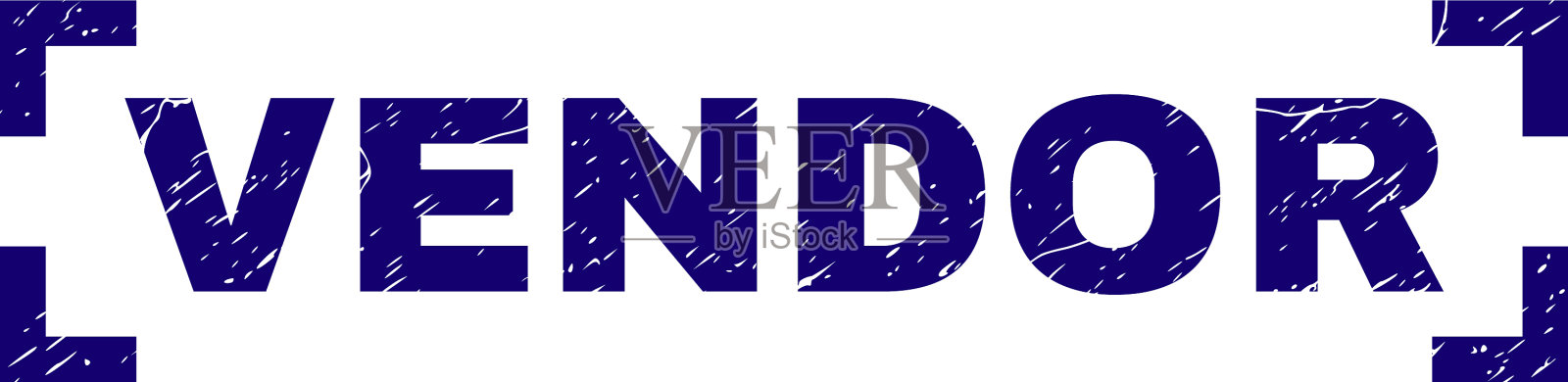 里面刻有纹理的卖主印章插画图片素材