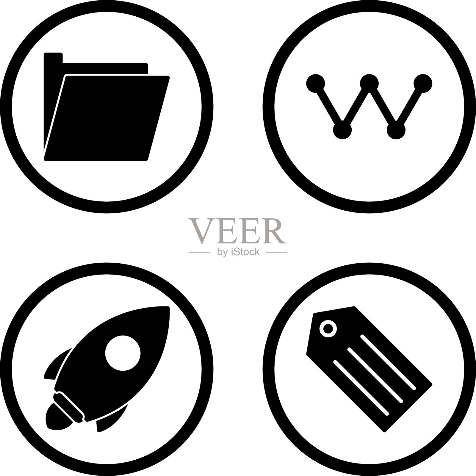 一套seo搜索引擎优化图标图标素材