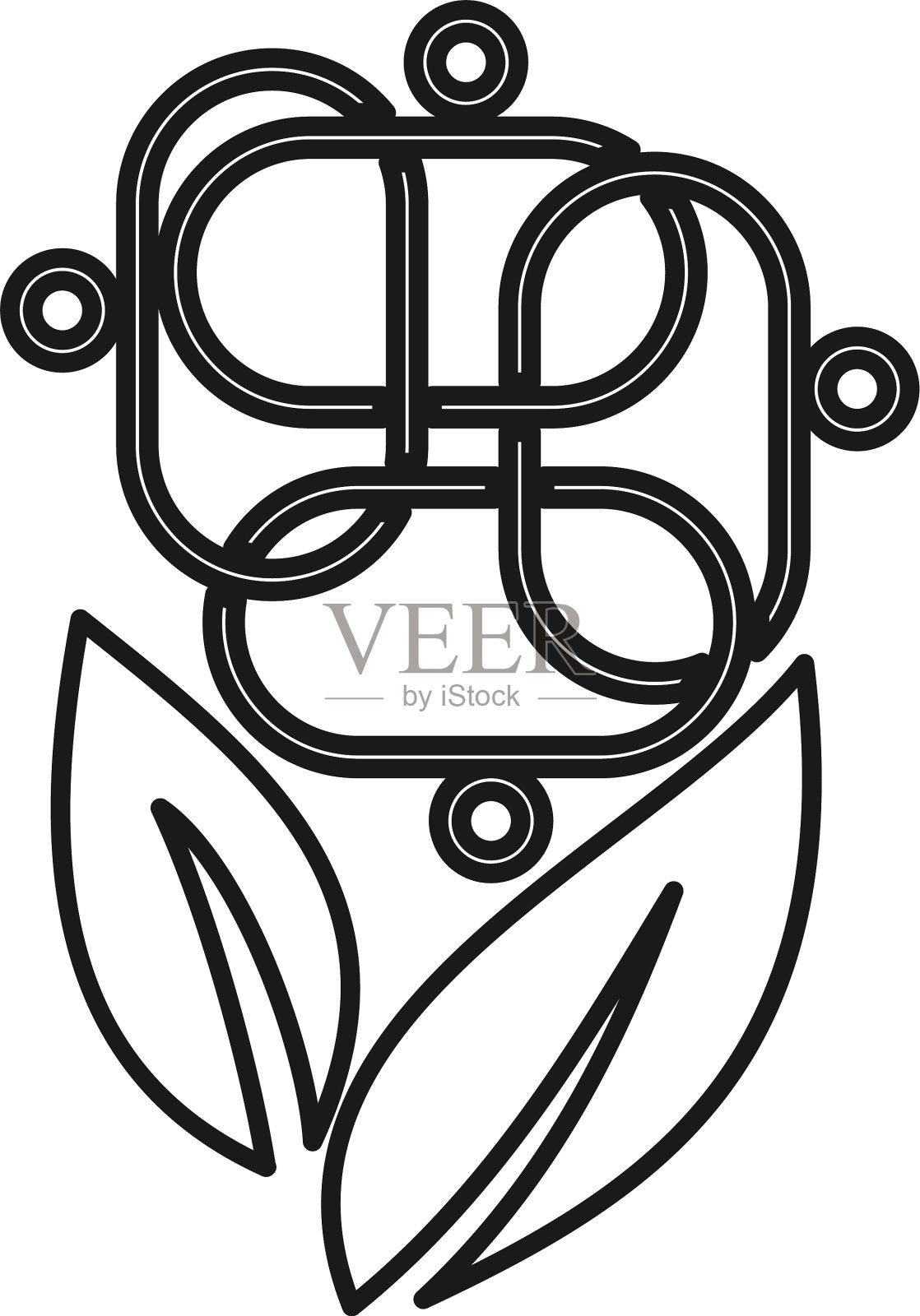 叶农场承诺团队合作共同概述设计元素图片