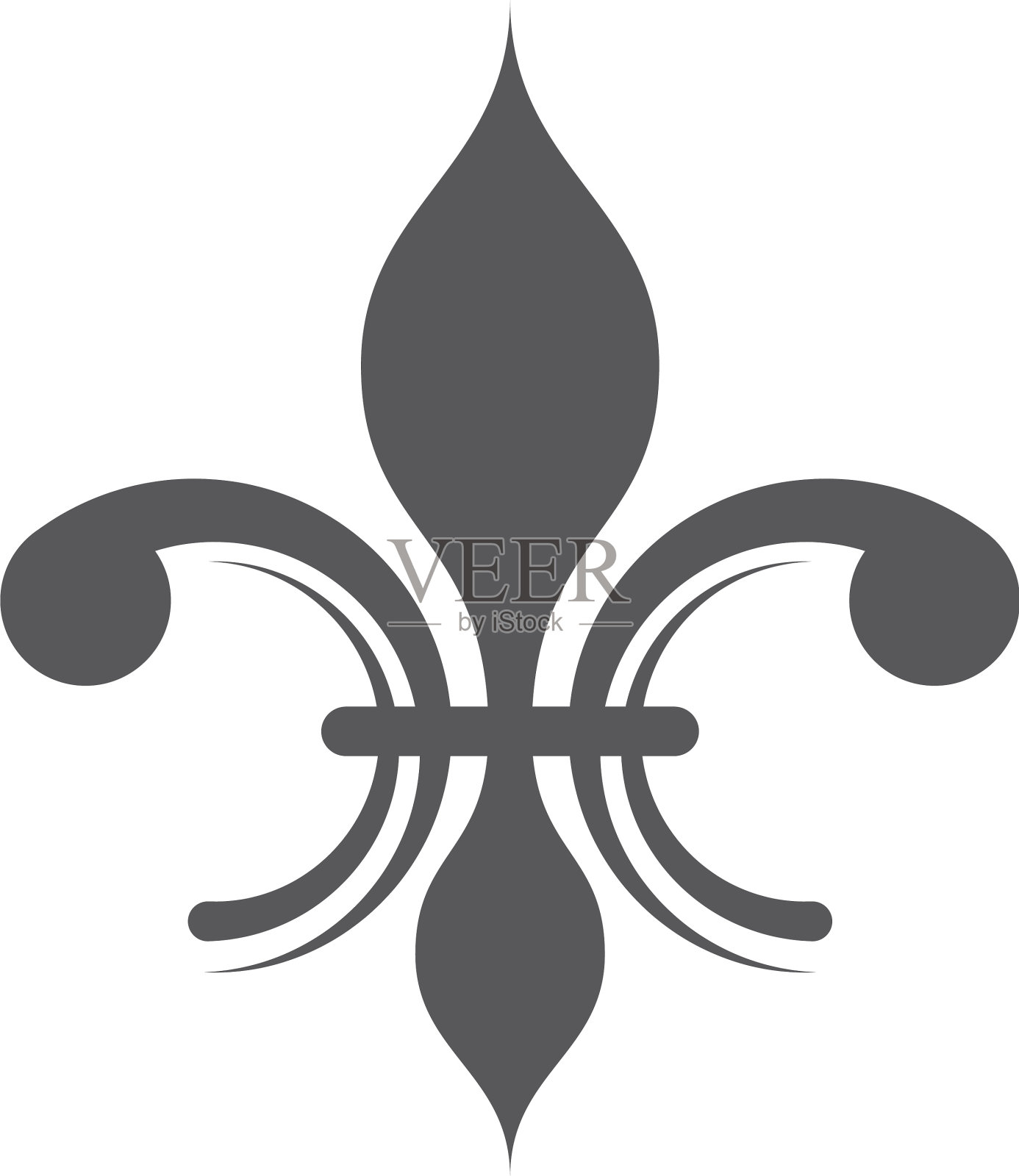 Fleur de lis图标设计设计元素图片