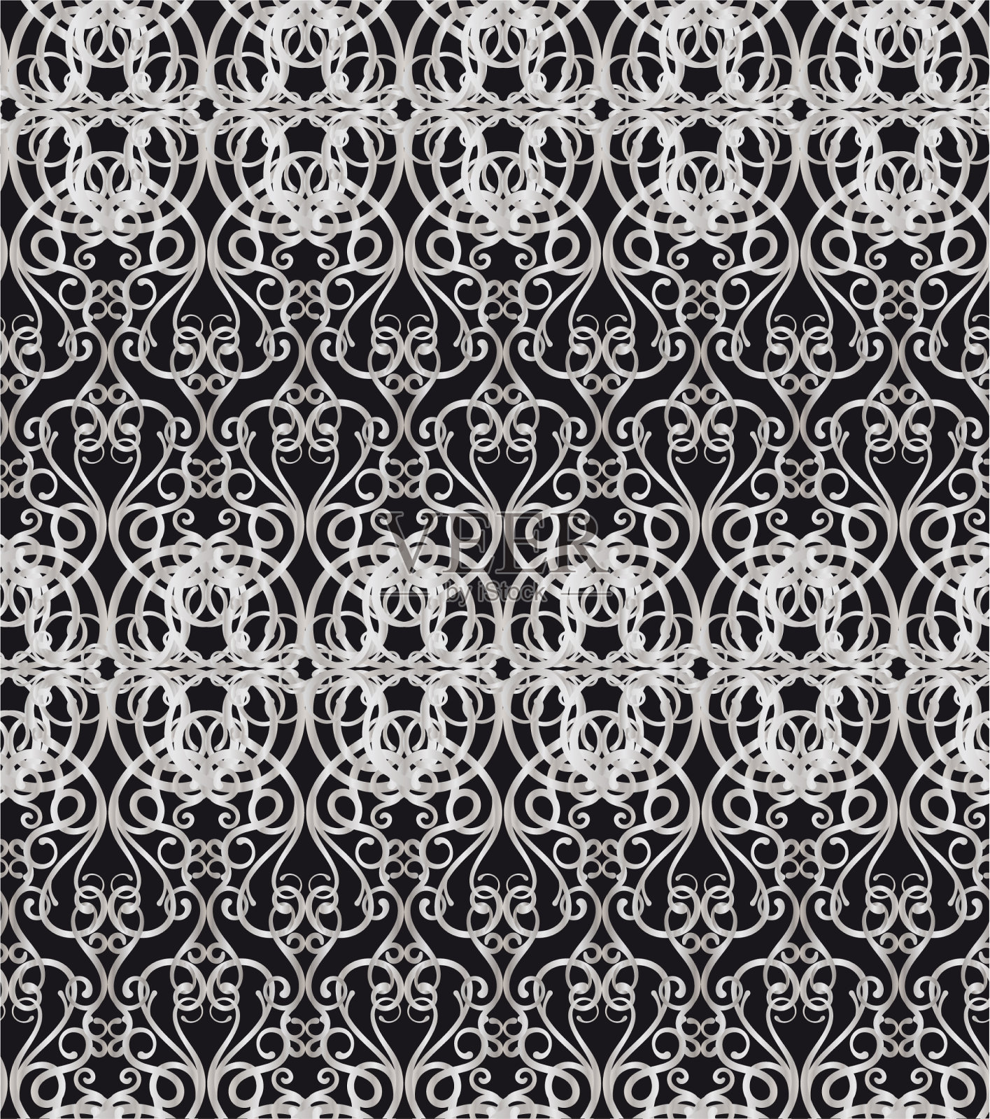 无缝的花卉图案插画图片素材