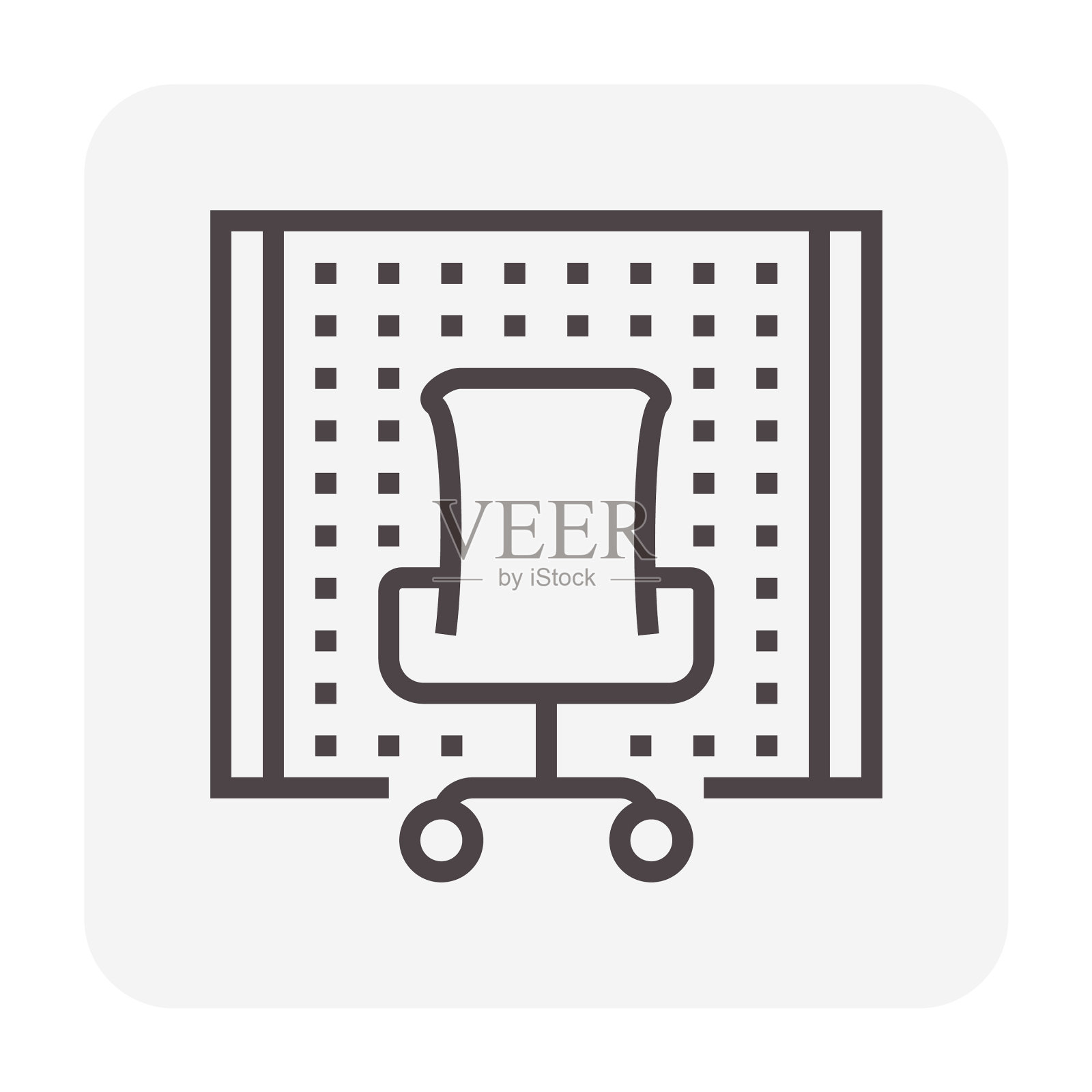 隔墙图标图标素材