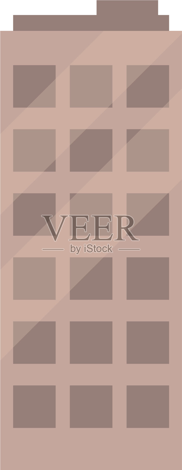 房地产建筑卡通设计元素图片