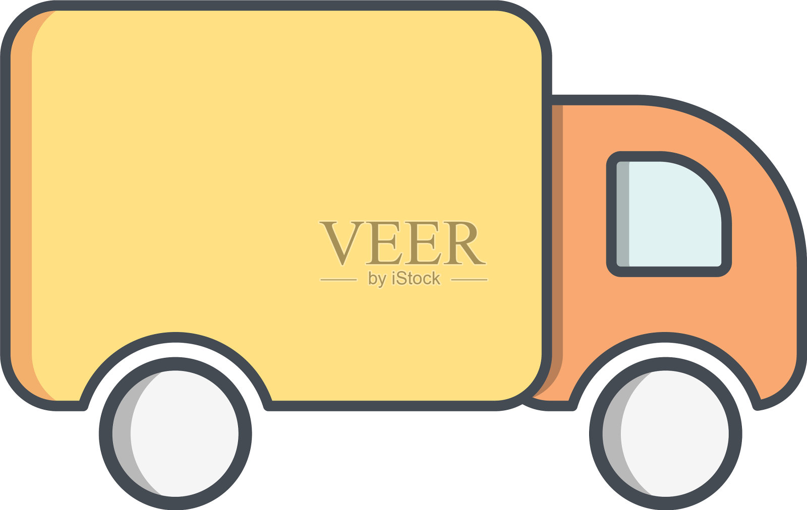 卡车图标图标素材