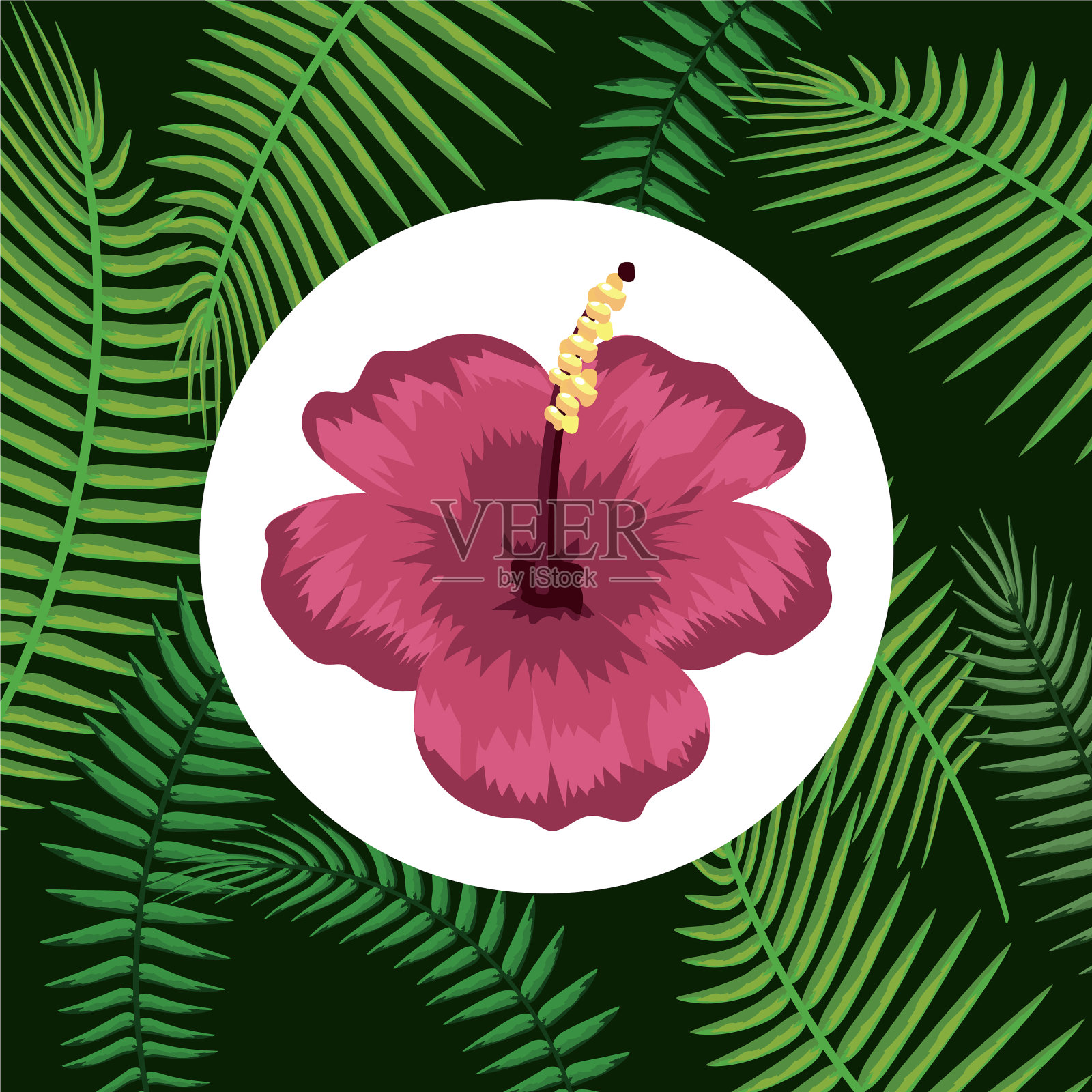 无缝花纹卡通插画图片素材