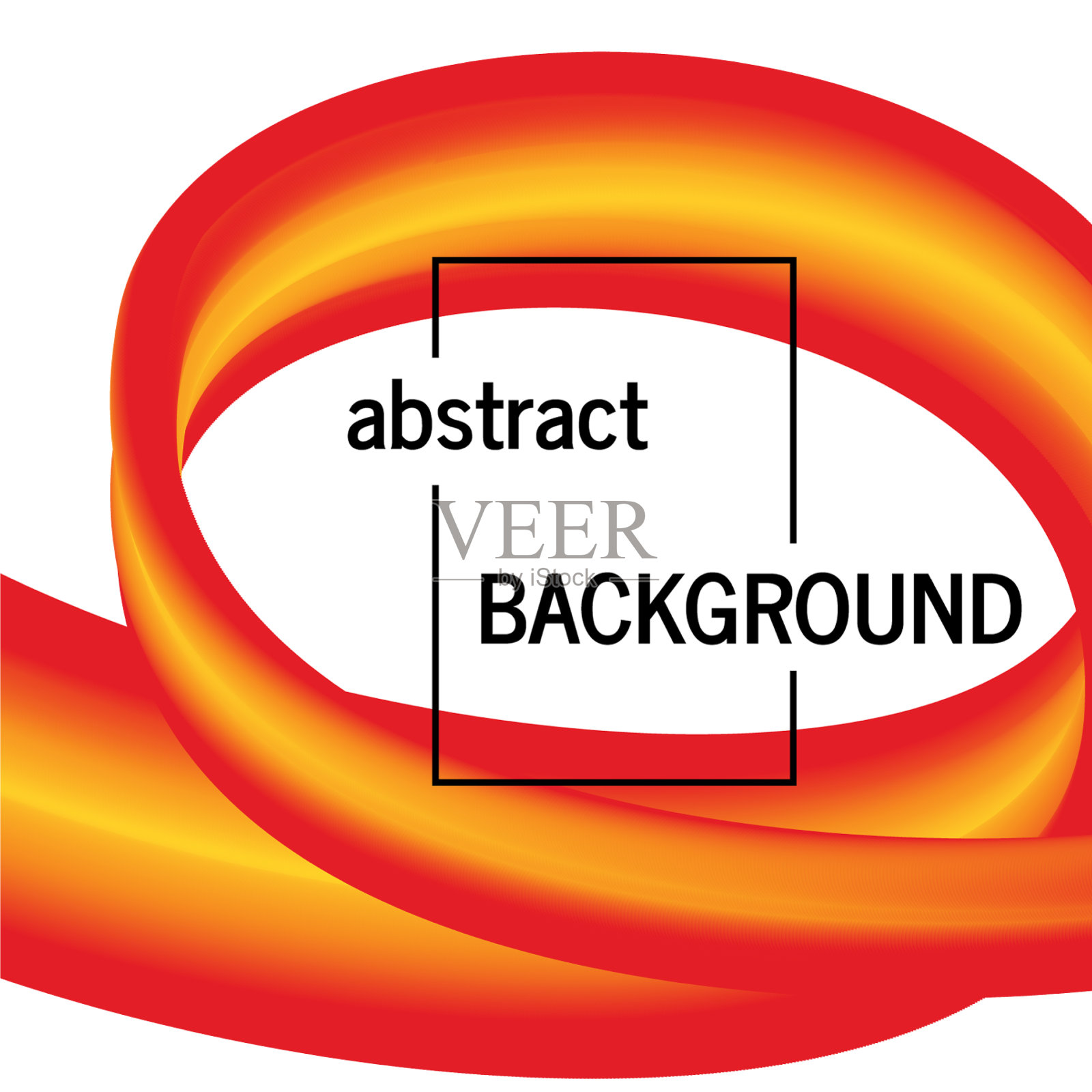 背景具有抽象的波状液体形状插画图片素材