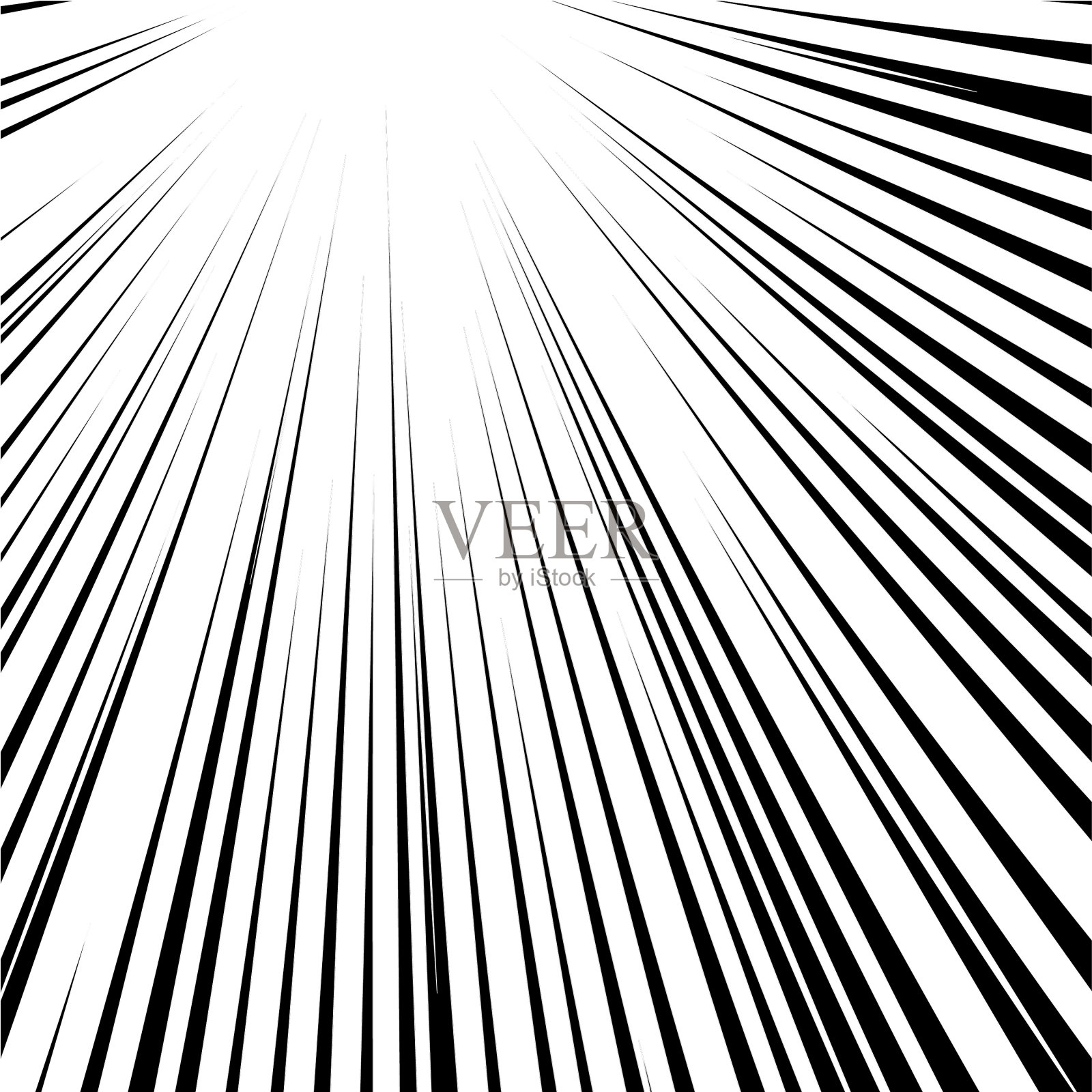 漫画书设计的速度线插画图片素材