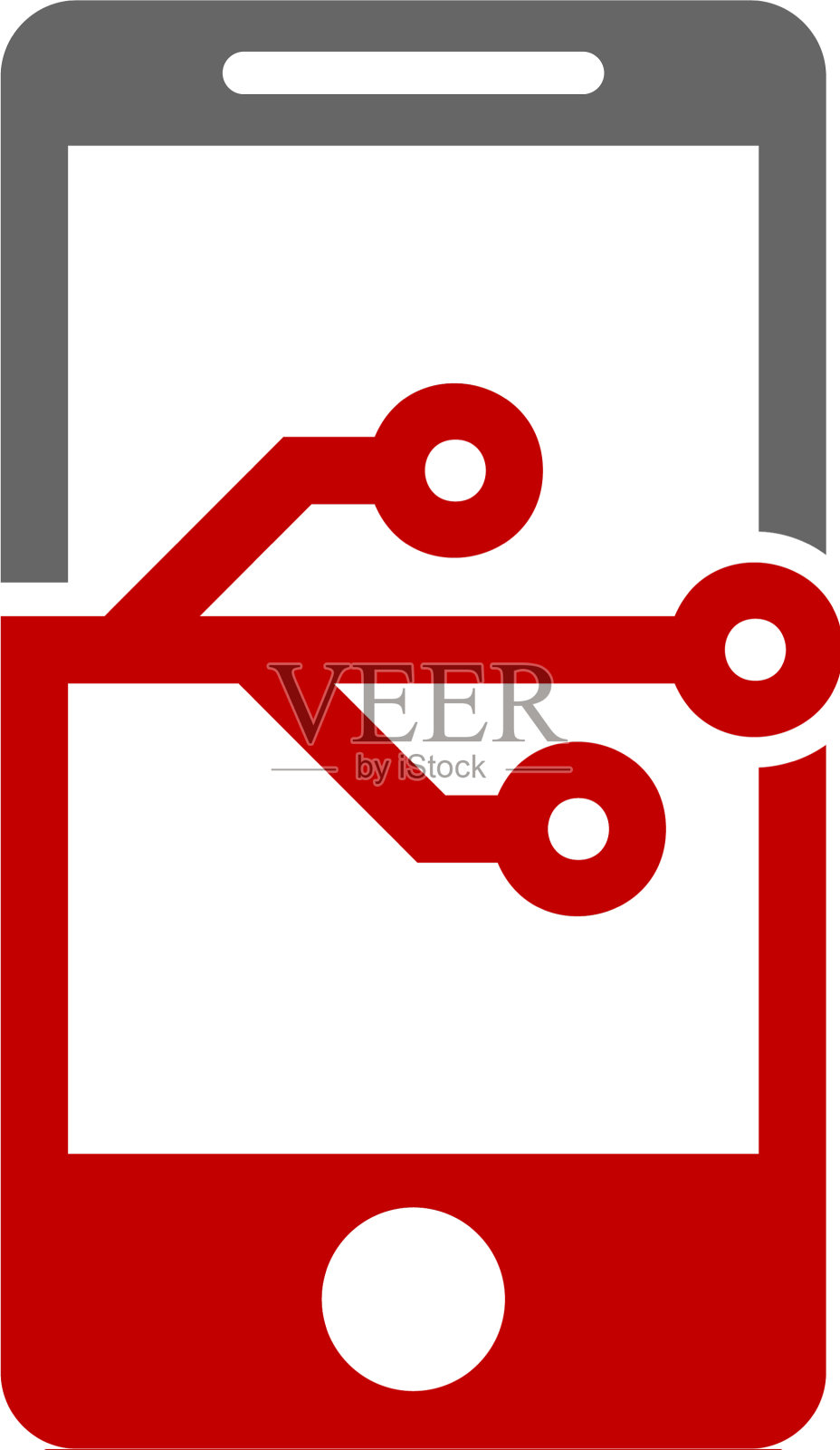 数字移动标志图标设计设计元素图片
