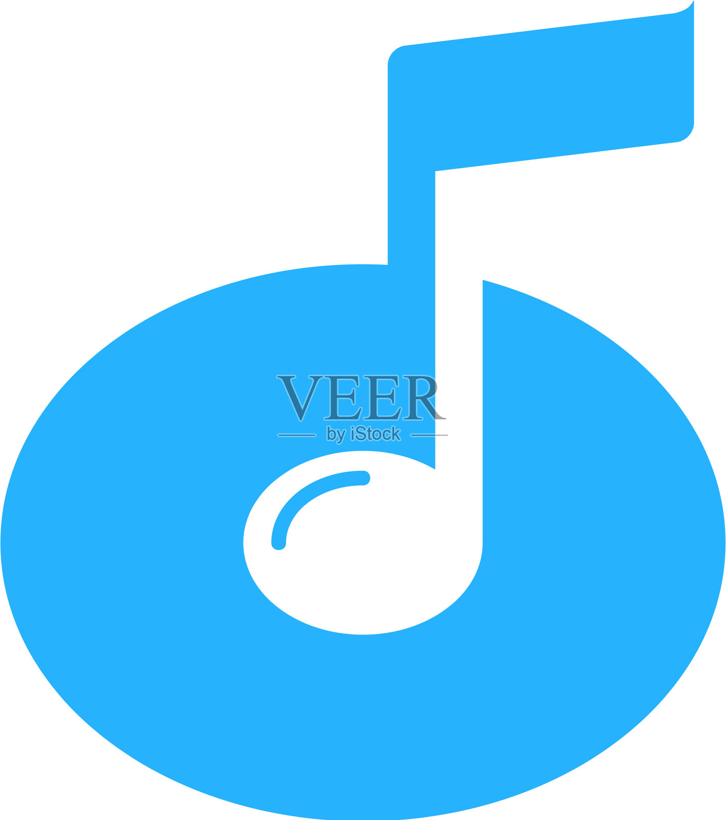 音乐标志图标设计设计元素图片