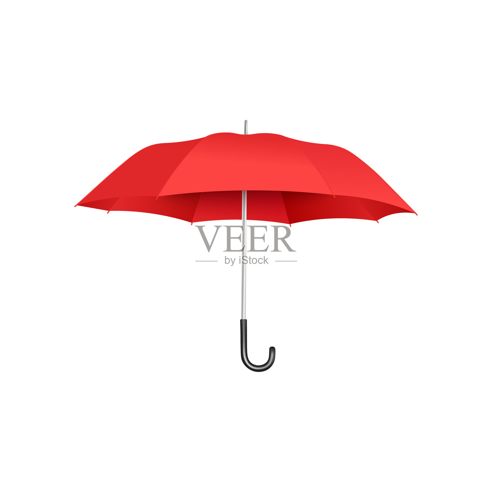 经典开红伞孤悬上设计元素图片