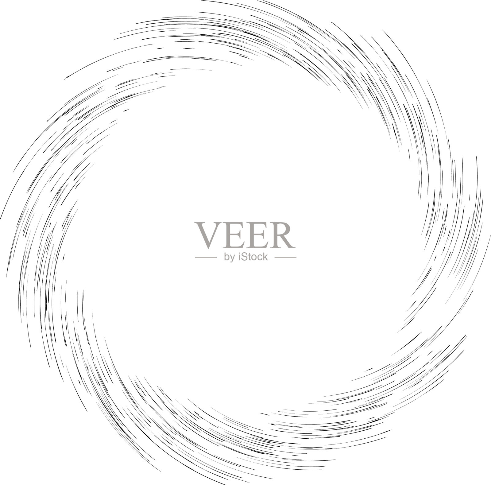 详细的旋转螺旋元素旋涡旋转插画图片素材