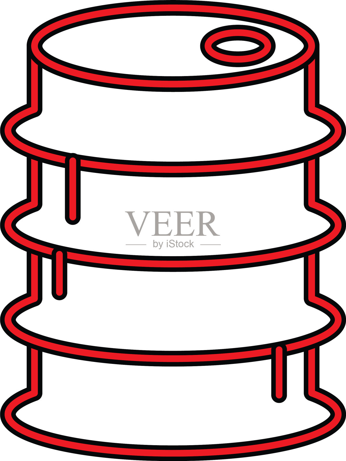 道路完美的图标或pigtogram在填充风格设计元素图片
