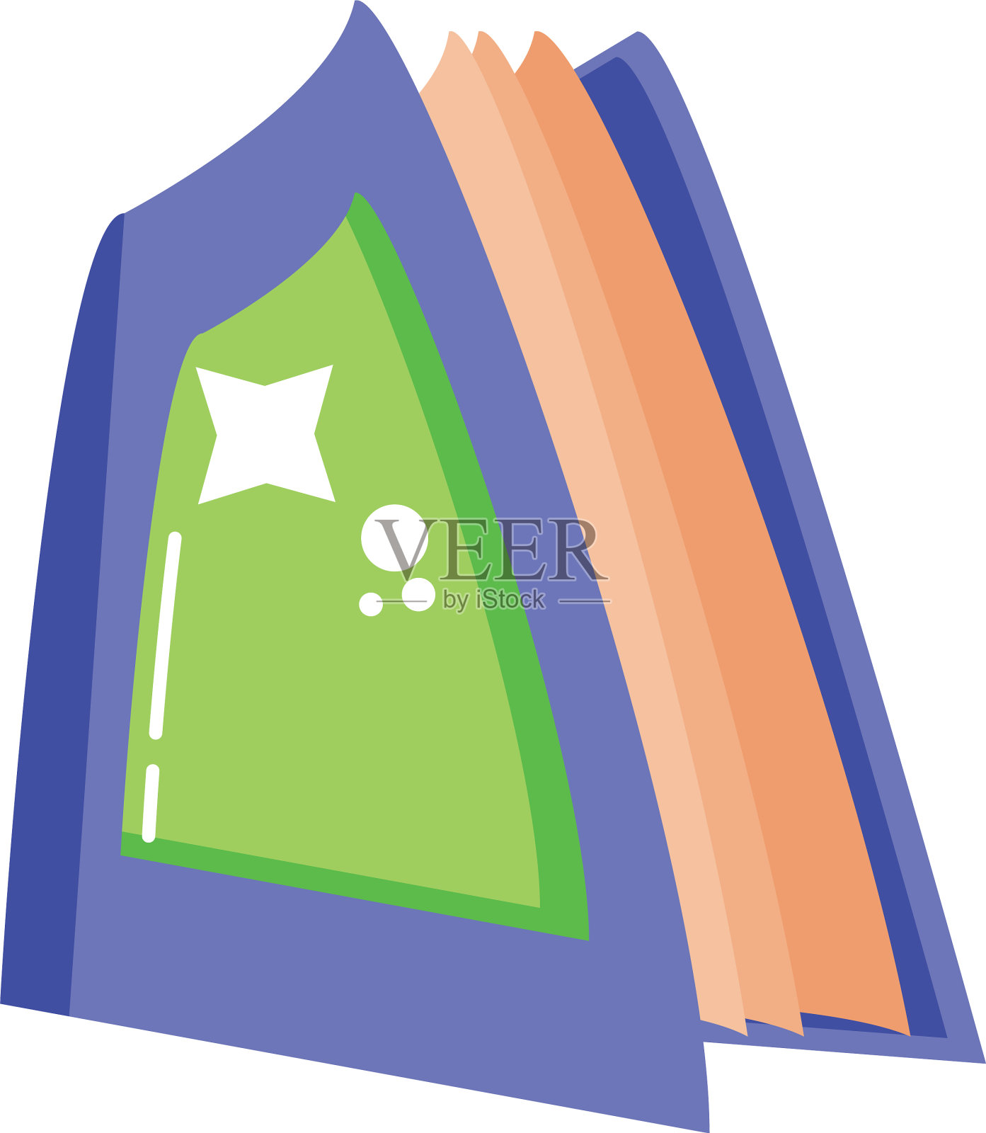 阅读白色背景的书设计元素图片