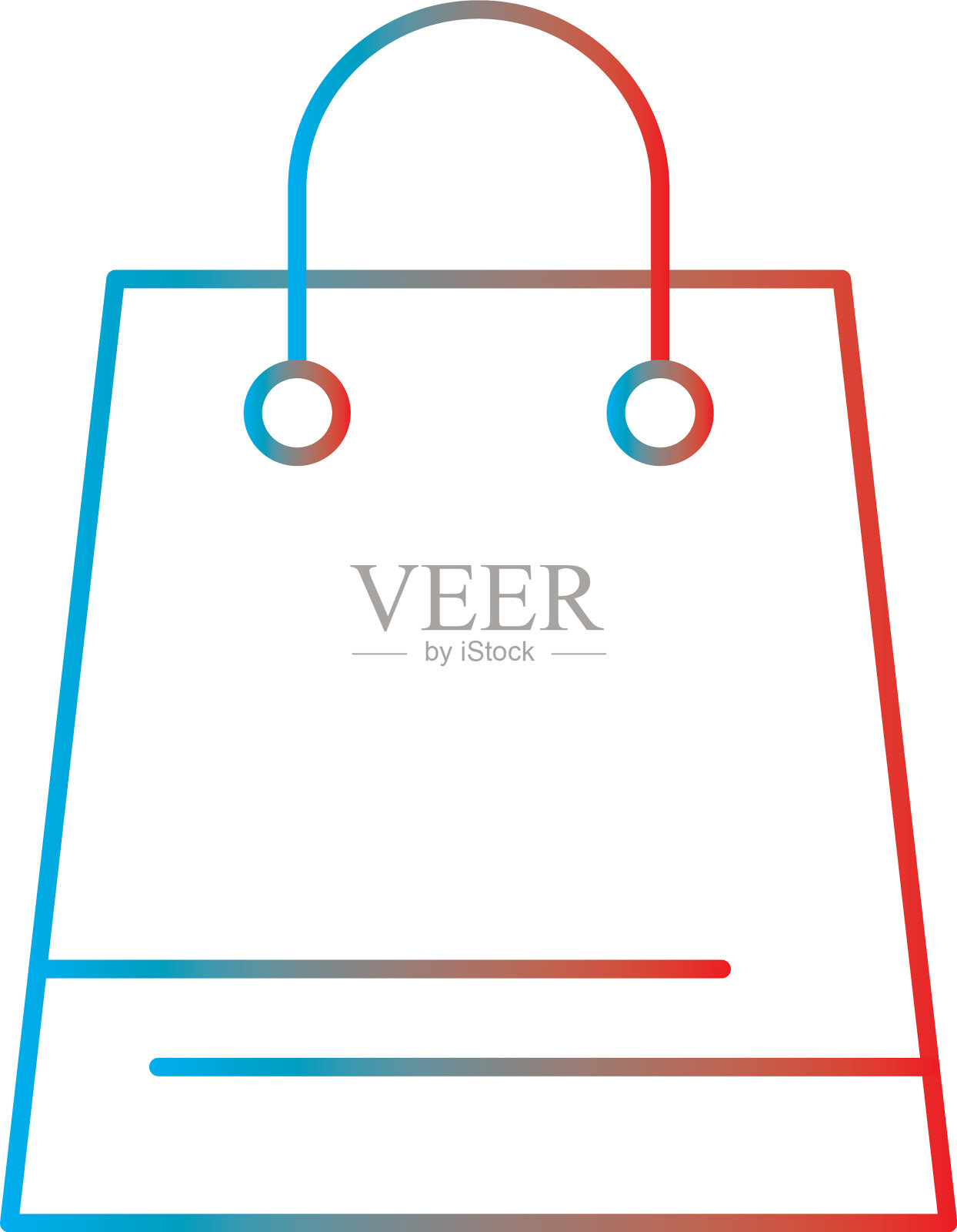 线条梯度完美的图标或pigtogram设计元素图片