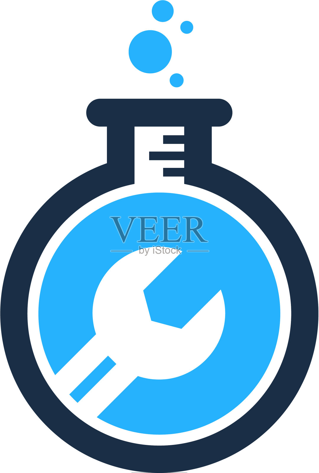 修复科学实验室标志图标设计设计元素图片