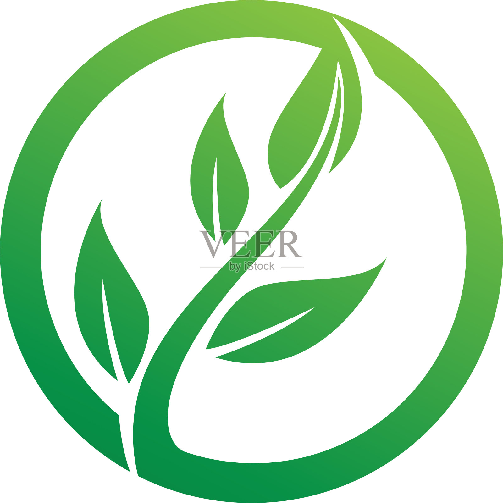 叶子图标设计模板设计元素图片