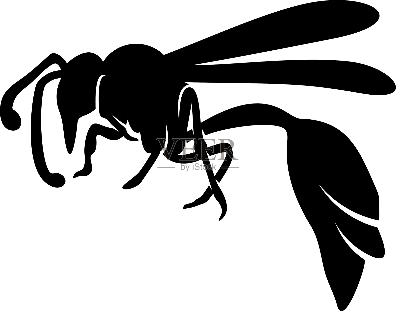 蜜蜂标志设计图标符号模板设计元素图片