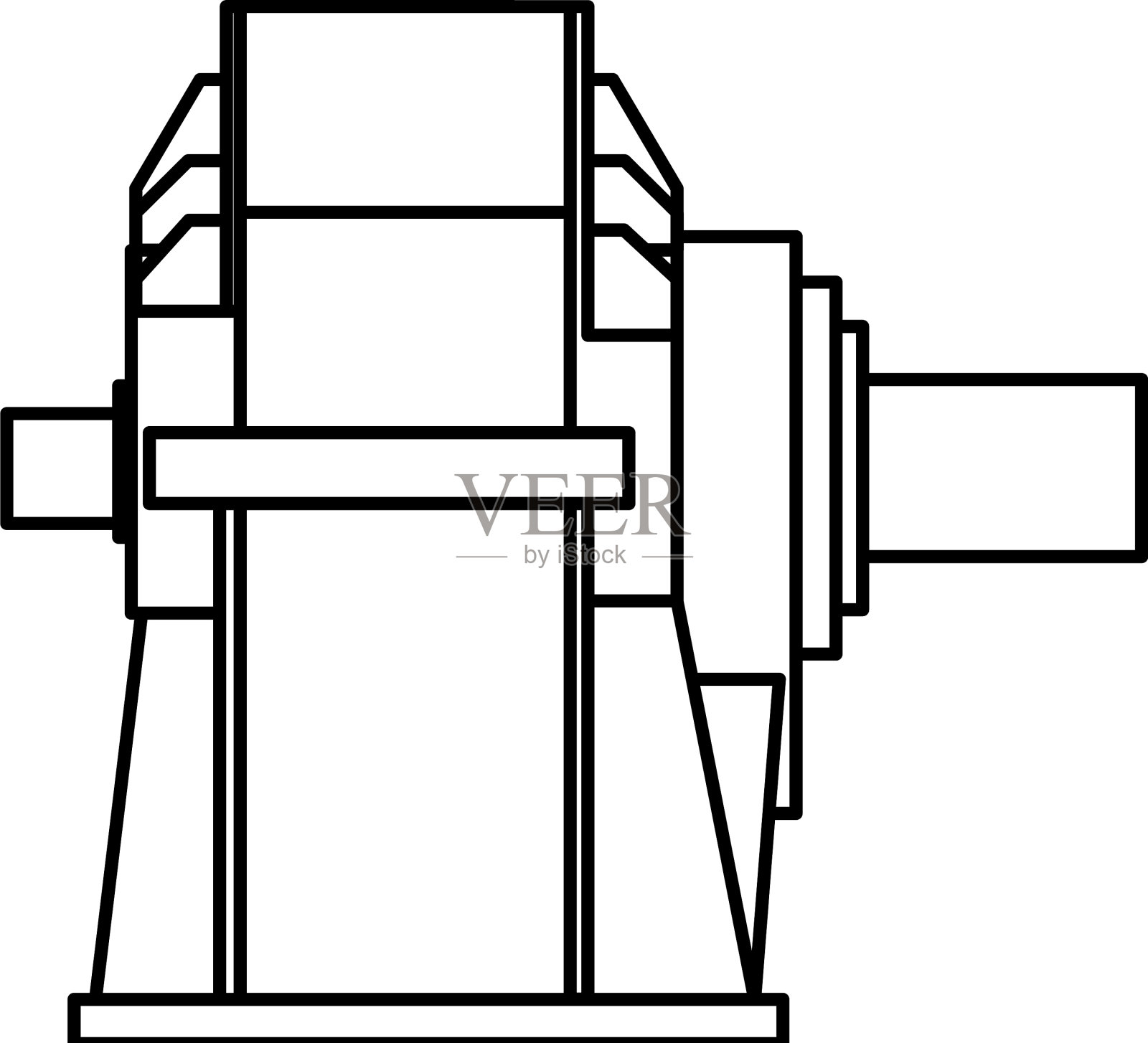 变速箱图标插画图片素材