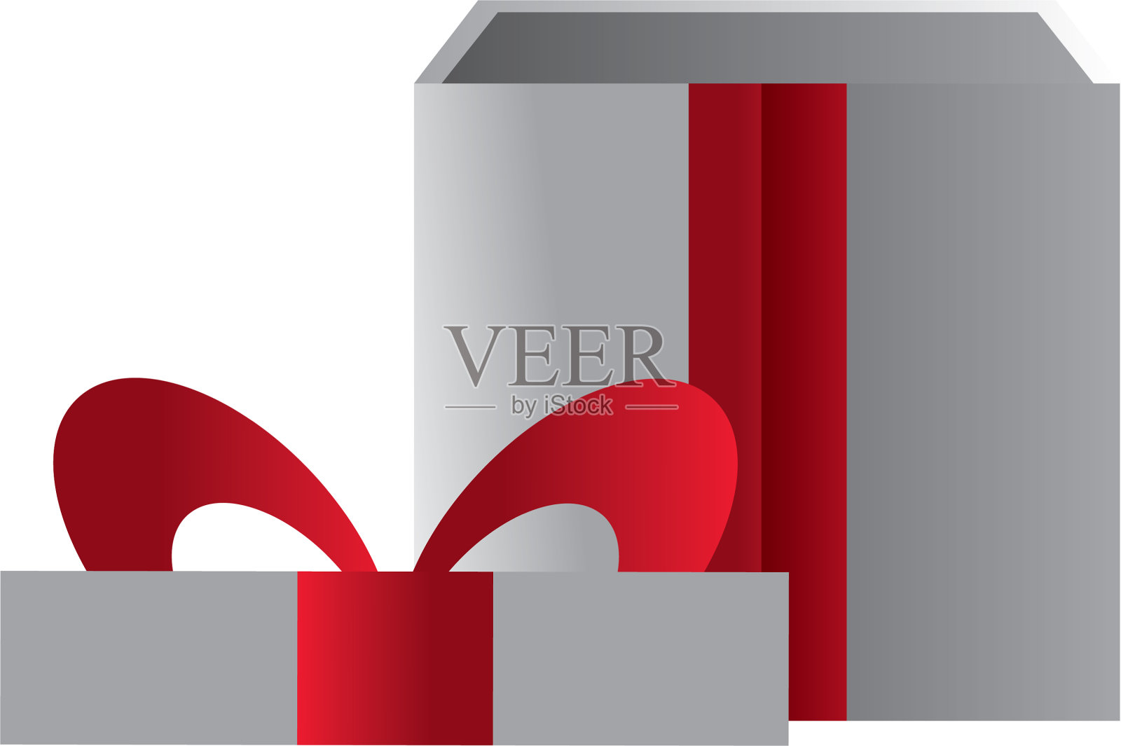 红丝带礼盒设计元素图片