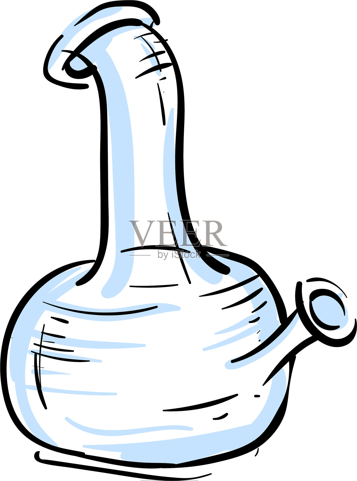 玻璃在白色的背景设计元素图片