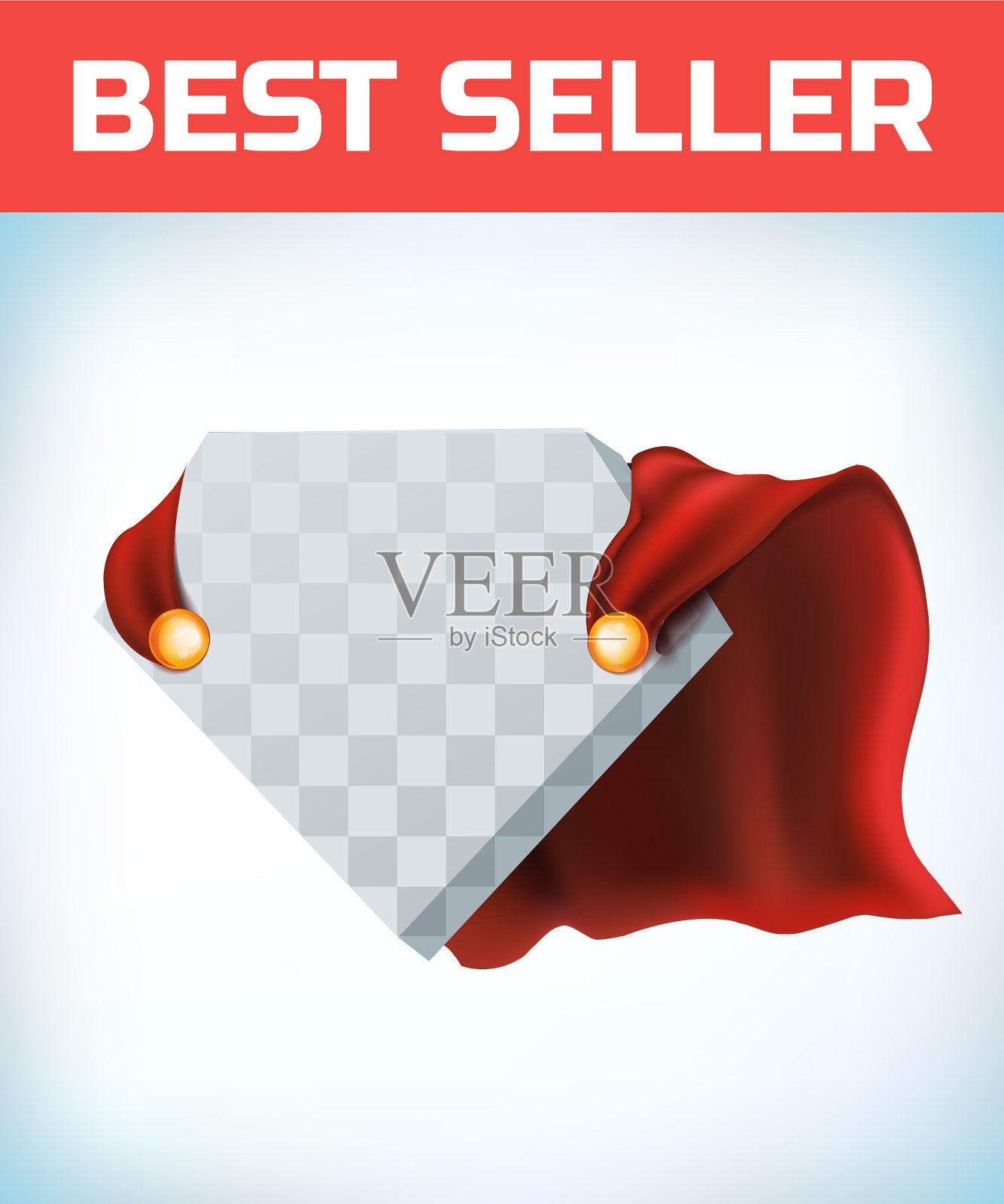 红色披风超级英雄披风超级英雄罩插画图片素材