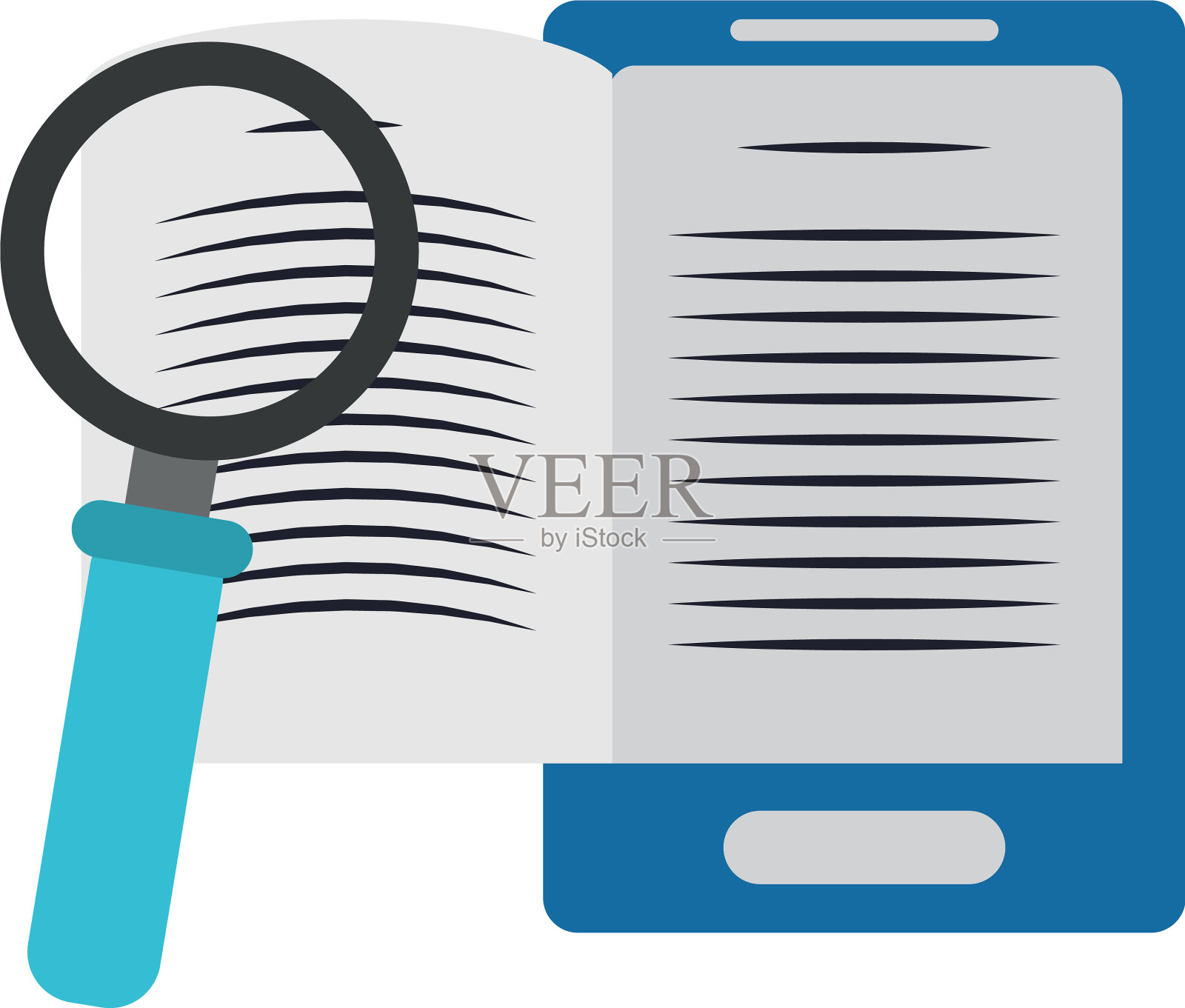 科学院教育研究插画图片素材