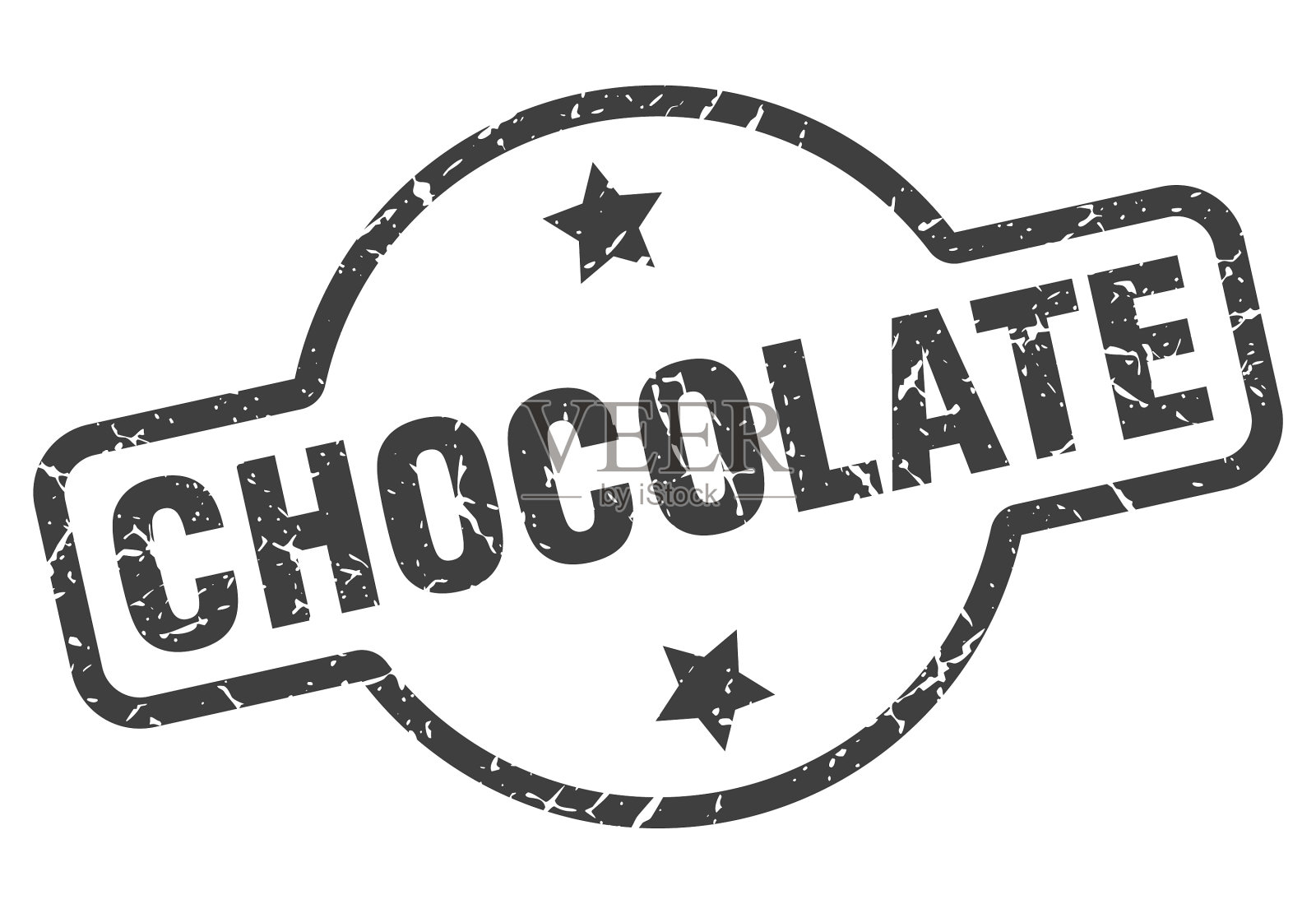 巧克力的迹象插画图片素材