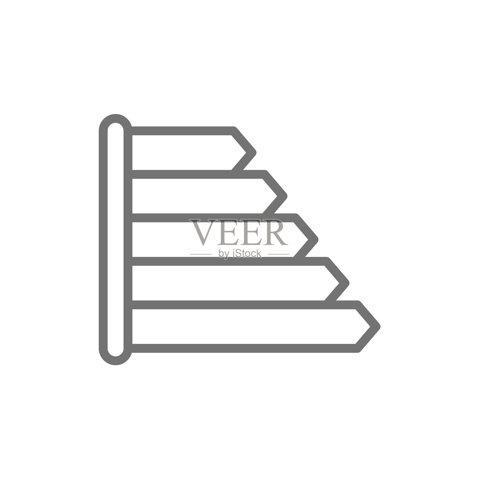 冰箱能源效率标签图标素材