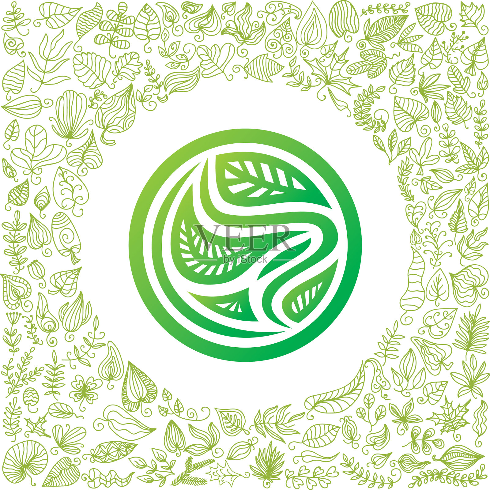 自然背景插画图片素材