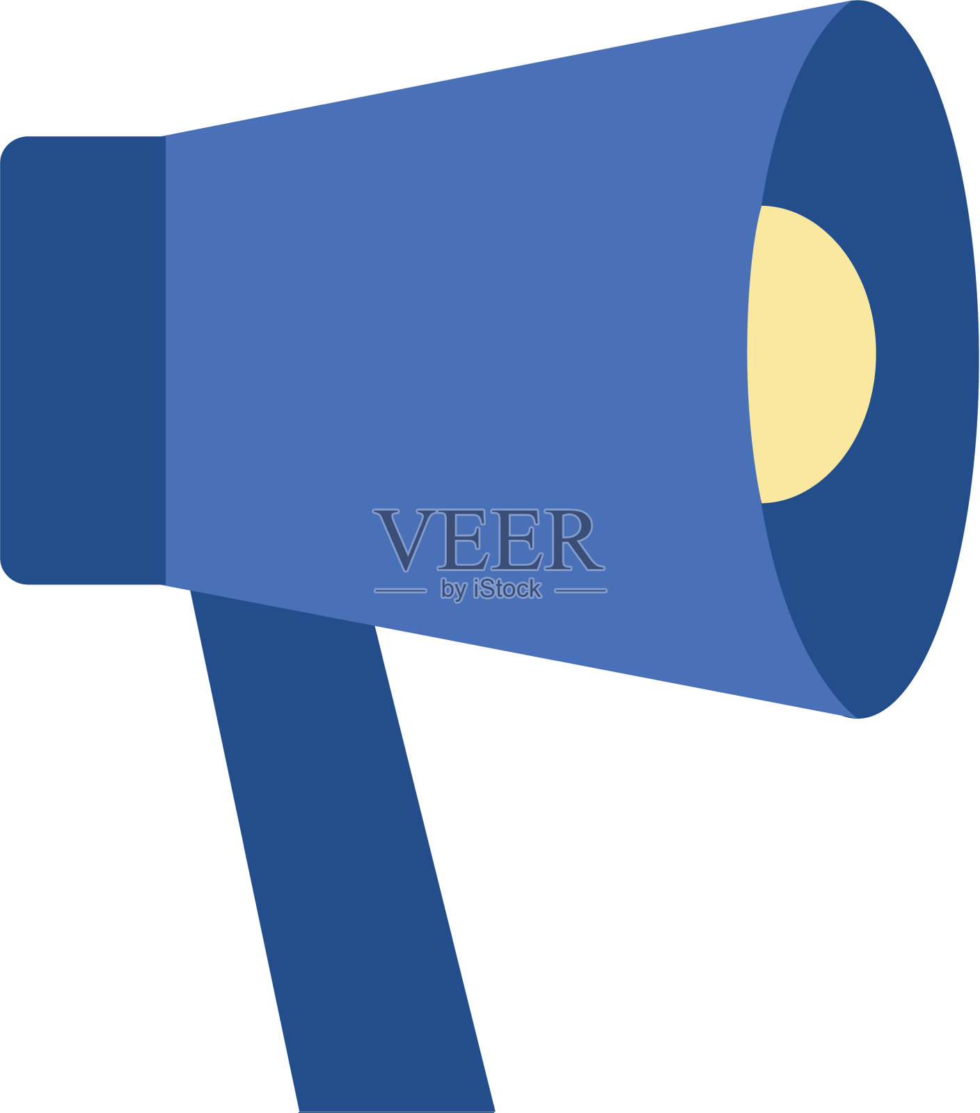 扩音器喇叭宣布设计元素图片